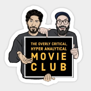 Wolfie & Matty O.C.H.A. Movie Club Tee Sticker